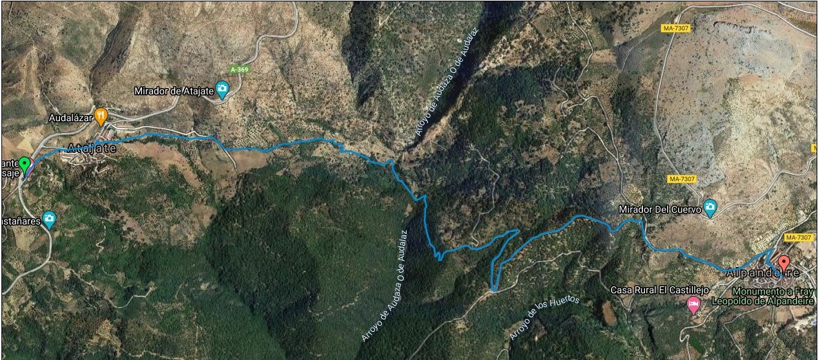 Mapa Ruta Fray Leopoldo