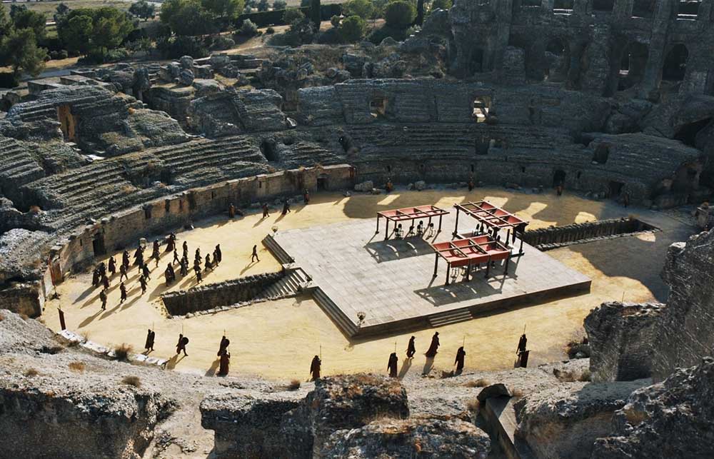 Escena Area Pozo Dragon de Juego de Tronos en Italica