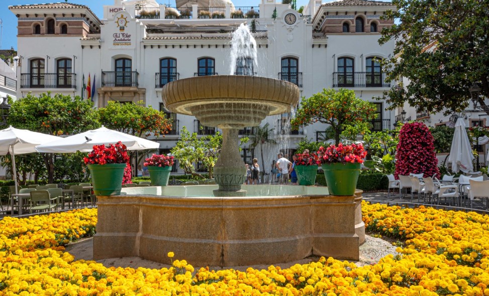 Plaza de las Flores en Estepona