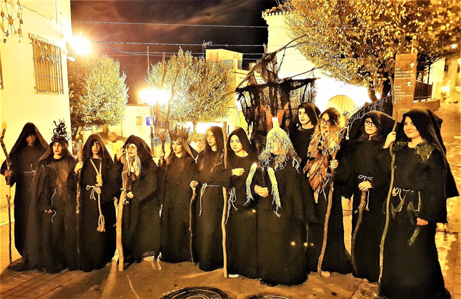 Noche de las brujas en Soportujar